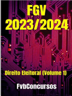 Direito Eleitoral FGV 2024 (Questões Comentadas): Questões Comentadas Concursos FGV 2024, #1