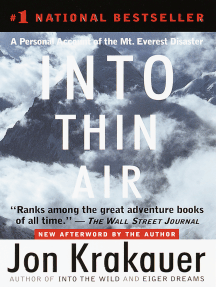 Into Thin Air by Jon Krakauer (Ebook) Read free for 30 days
