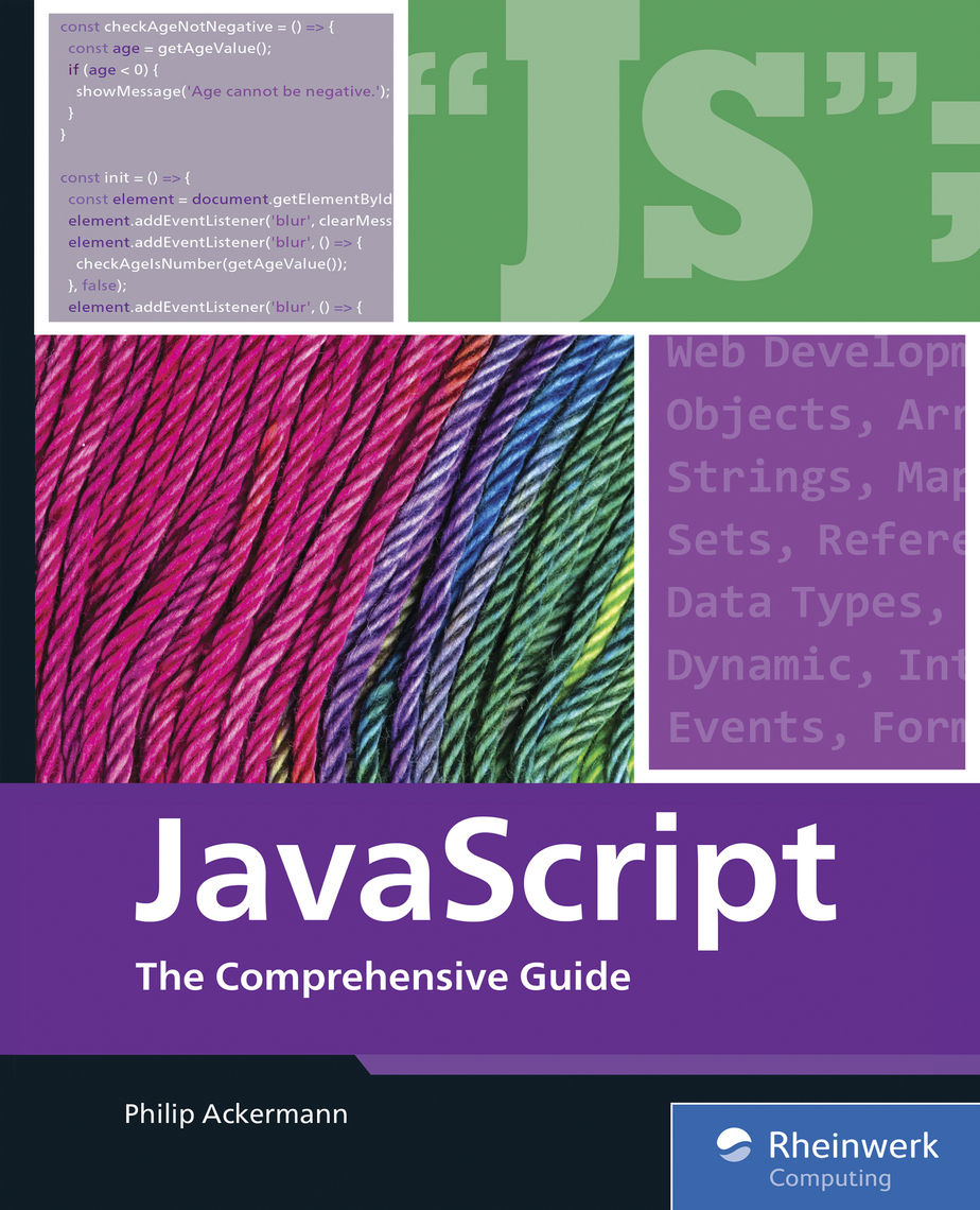 JavaScript by Rheinwerk Publishing, Inc, Philip Ackermann (Ebook ...