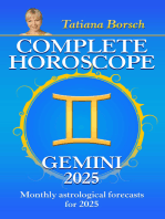 Complete Horoscope Gemini 2025: Monthly Astrological Forecasts for 2025