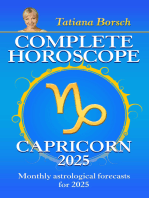 Complete Horoscope Capricorn 2025