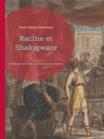 Racine et Shakspeare: une comparaison entre le classicisme français et le romantisme anglais par Stendhal