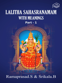 Lalitha Sahasranamam With Meanings - Part 1