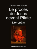 Le procès de Jésus devant Pilate: L'enquête