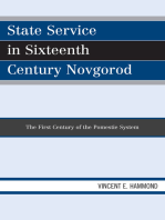 State Service in Sixteenth Century Novgorod: The First Century of the Pomestie System