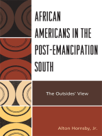African Americans in the Post-Emancipation South: The Outsiders' View