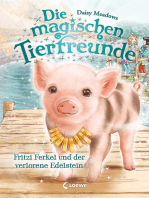 Die magischen Tierfreunde (Band 14) - Fritzi Ferkel und der verlorene Edelstein: Erstlesebuch mit süßen Tieren ab 7 Jahren