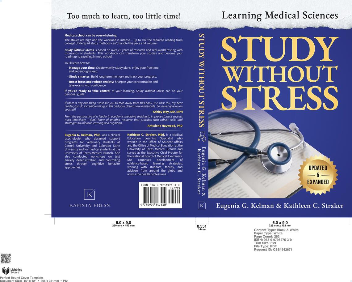 Study Without Stress by Eugenia G. Kelman, Kathleen C. Straker (Ebook ...