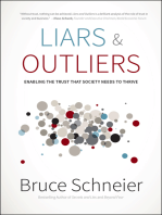 Liars and Outliers: Enabling the Trust that Society Needs to Thrive