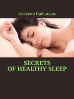 Secrets of healthy sleep