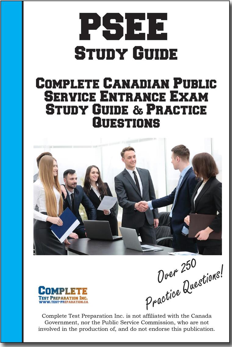PSEE Study Guide: The Comprehensive Study Guide for the Canadian PSEE ...