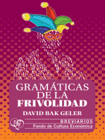 Gramáticas de la frivolidad