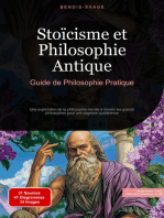 Stoïcisme et Philosophie Antique: Guide de Philosophie Pratique: Une exploration de la philosophie morale à travers les grands philosophes pour une sagesse quotidienne