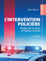 L'intervention policière: Emploi de la force et enjeux actuels