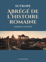 Abrégé de l'histoire romaine (Breviarium historiae romanae): Version Annotée