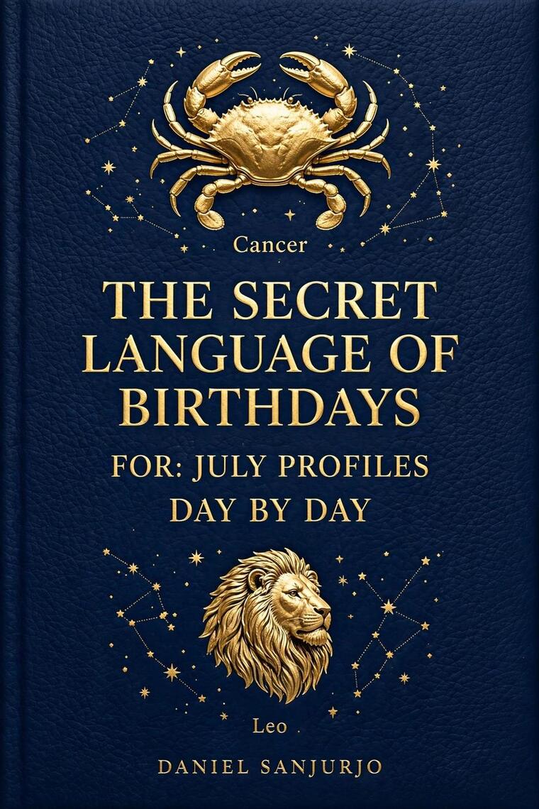 The Secret Language of Birthdays July Profiles Day By Day by Daniel ...