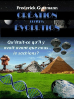 CRÉATION contre. ÉVOLUTION