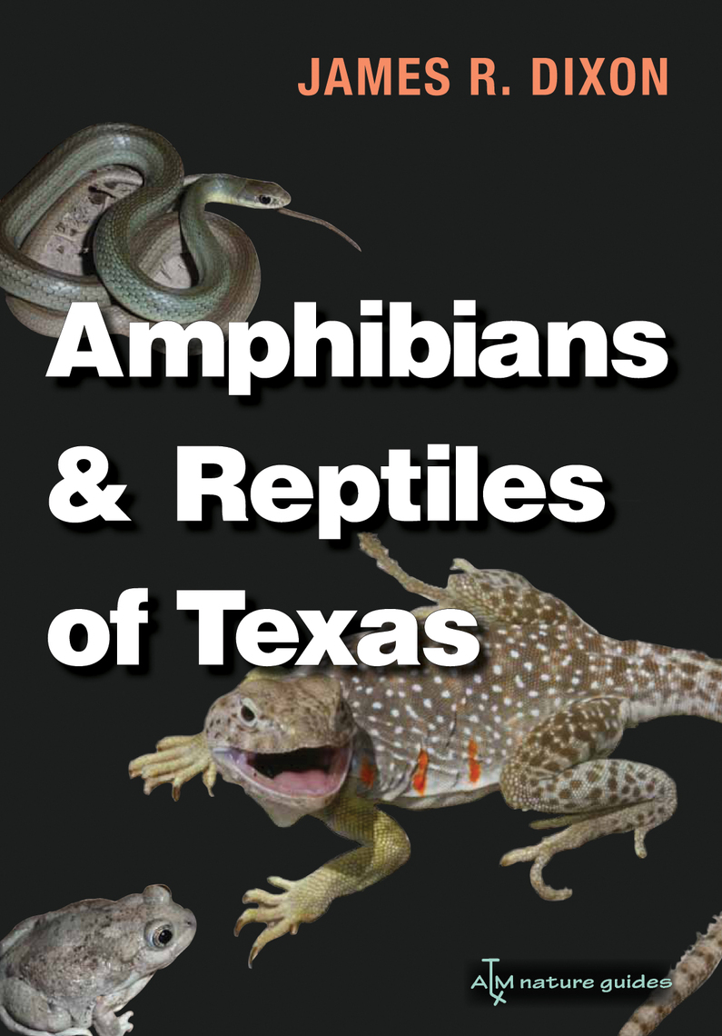 Amphibians and Reptiles of Texas by James Dixon, Toby J