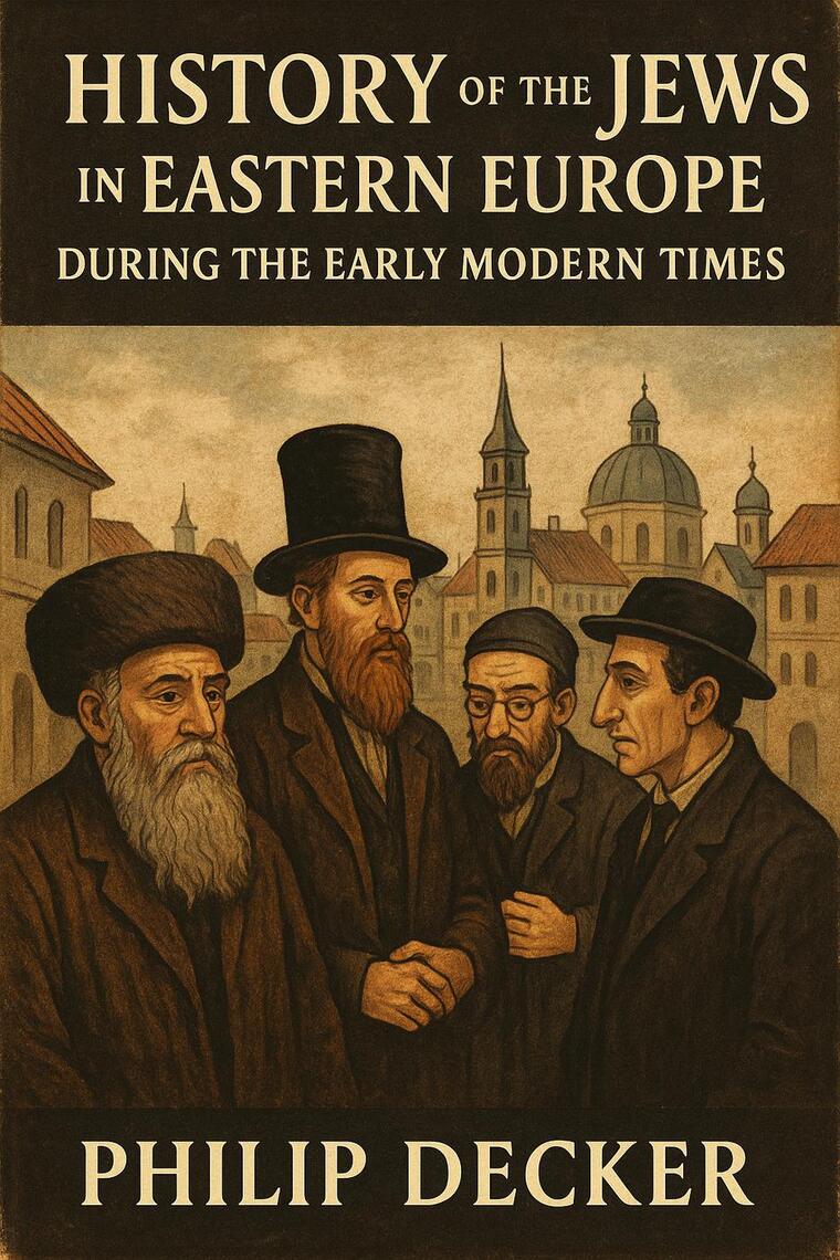 History of the Jews in Eastern Europe During the Early Modern Times by ...