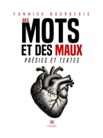 Des mots et des maux: Poésies et textes