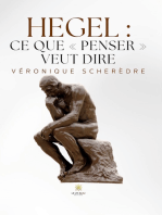 Hegel : ce que « penser » veut dire