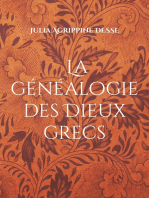 La généalogie des Dieux grecs