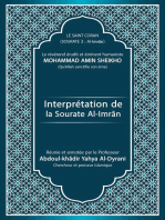 Interprétation de la Sourate Al-Imrân