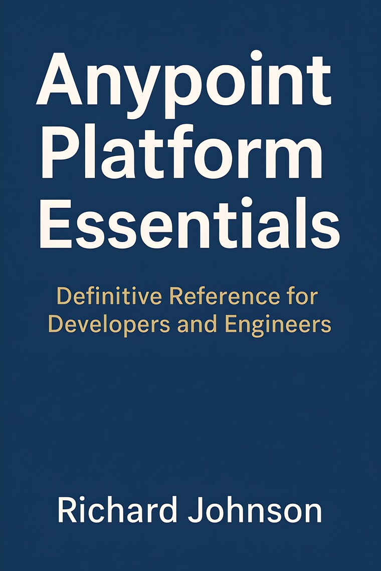 Anypoint Platform Essentials by Richard Johnson (Ebook) - Read free for ...