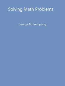 Solving Math Problems by George N. Frempong (Ebook) - Read free for 30 days