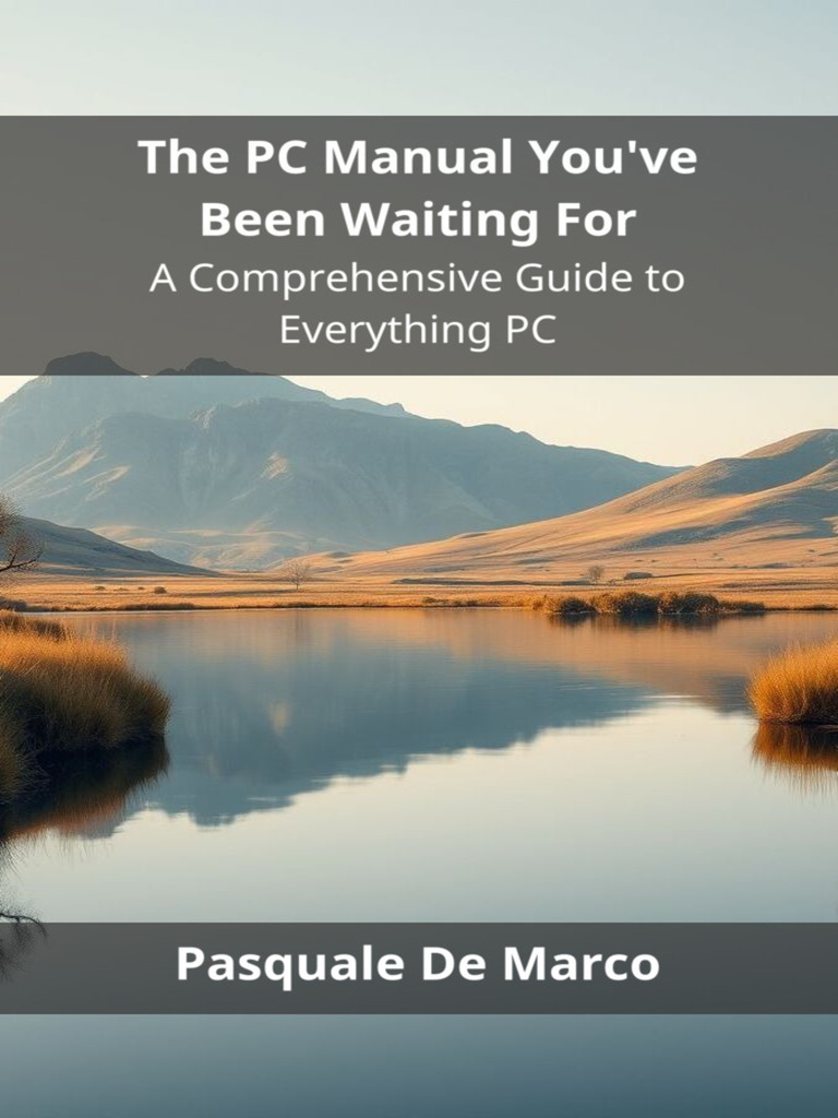 The PC Manual You've Been Waiting For by Pasquale De Marco (Ebook ...