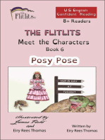 THE FLITLITS, Meet the Characters, Book 6, Posy Pose, 8+ Readers, U.S. English, Confident Reading: Read, Laugh, and Learn