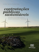 Contratações Públicas Sustentáveis: Desafios e Limites para o Desenvolvimento Nacional