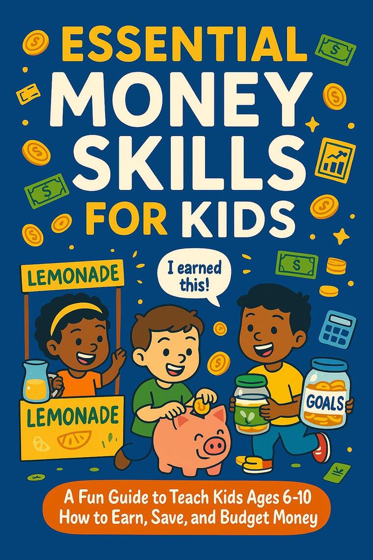 Essential money skills for kids . A Fun Guide to Teach Kids Ages 6–10 ...