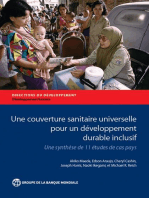 Une couverture sanitaire universelle pour un développement durable inclusif: Une synthèse de 11 études de cas pays