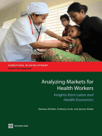 Analyzing Markets for Health Workers: Insights from Labor and Health Economics
