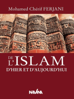 De l'islam d'hier et d'aujourd'hui