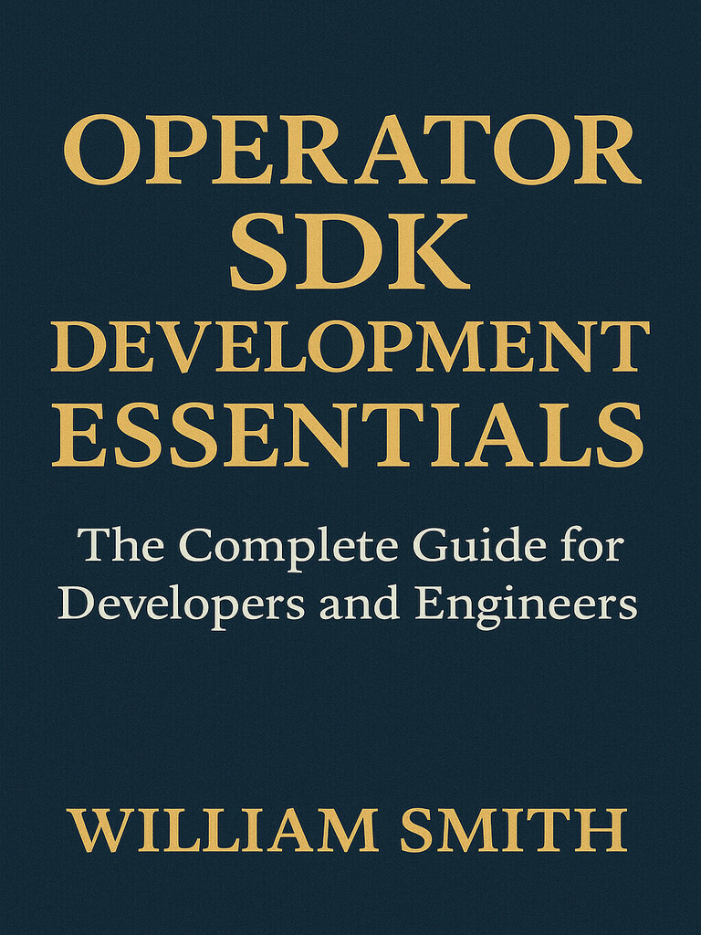 Operator SDK Development Essentials by William Smith (Ebook) - Read ...