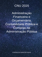 Cnu 2025 Administração Financeira E Orçamentária, Contabilidade Pública E Compras Na Administração Pública