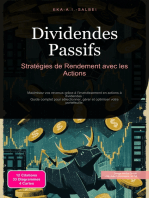 Dividendes Passifs: Stratégies de Rendement avec les Actions