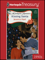 Kissing Santa