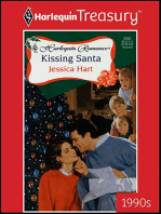 Kissing Santa