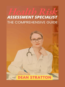 Health Risk Assessment Specialist - The Comprehensive Guide by DEAN ...