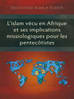 L’islam vécu en Afrique et ses implications missiologiques pour les pentecôtistes