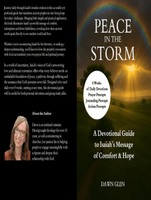 Peace in the Storm: A Devotional Guide to Isaiah's Message of Comfort ...