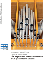 Les orgues du Valais : itinéraire d‘un patrimoine vivant