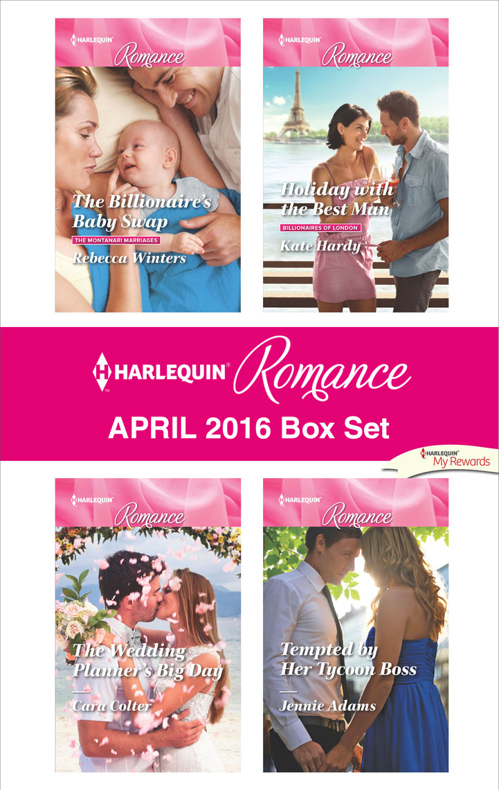 Harlequin Romance April 2016 Box Set by Rebecca Winters, Jennie