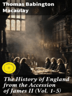 The History of England from the Accession of James II (Vol. 1-5)