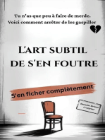 L'art subtil de s'en foutre