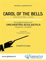 "Carol of the Bells" Spartiti per Orchestra Scolastica (Partitura): Ukrainian Bell Carol