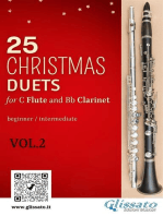 25 Christmas Duets for Flute and Clarinet - VOL.2